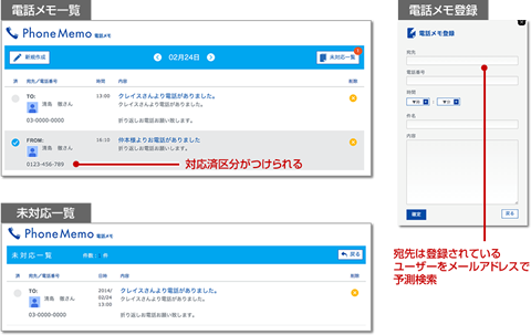 Google Workspace 旧g Suite 電話連絡メモ システムクレイス